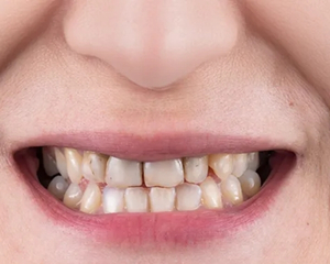 Porcelain Veneers Before